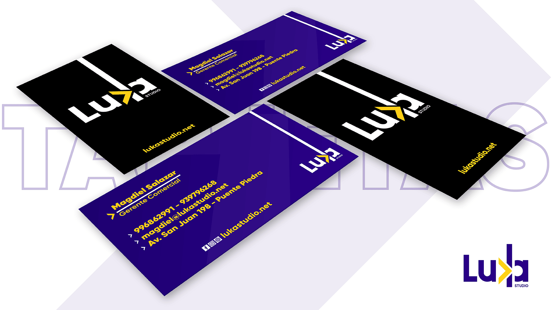 Tarjeta Luka Studio